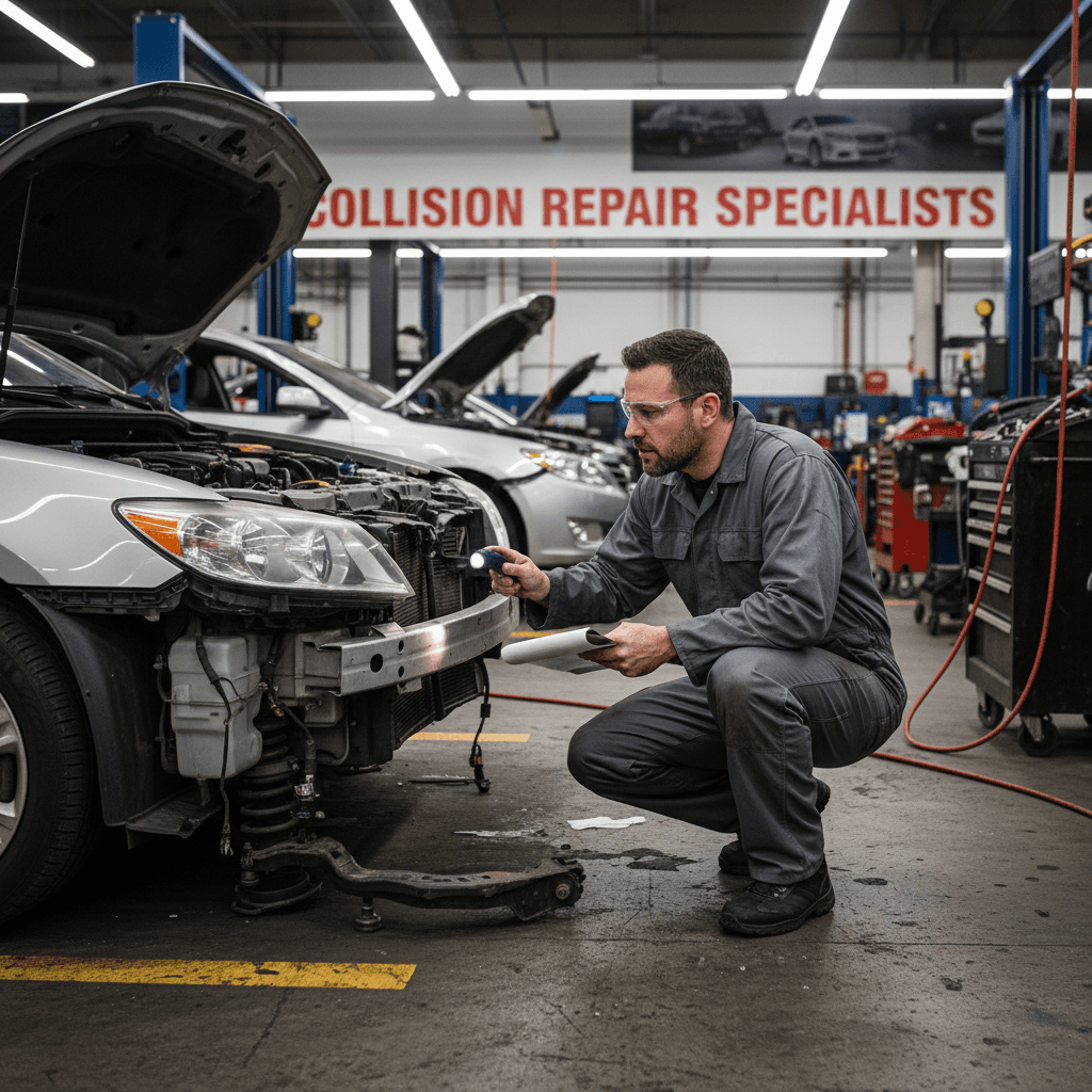 Collision damage repair